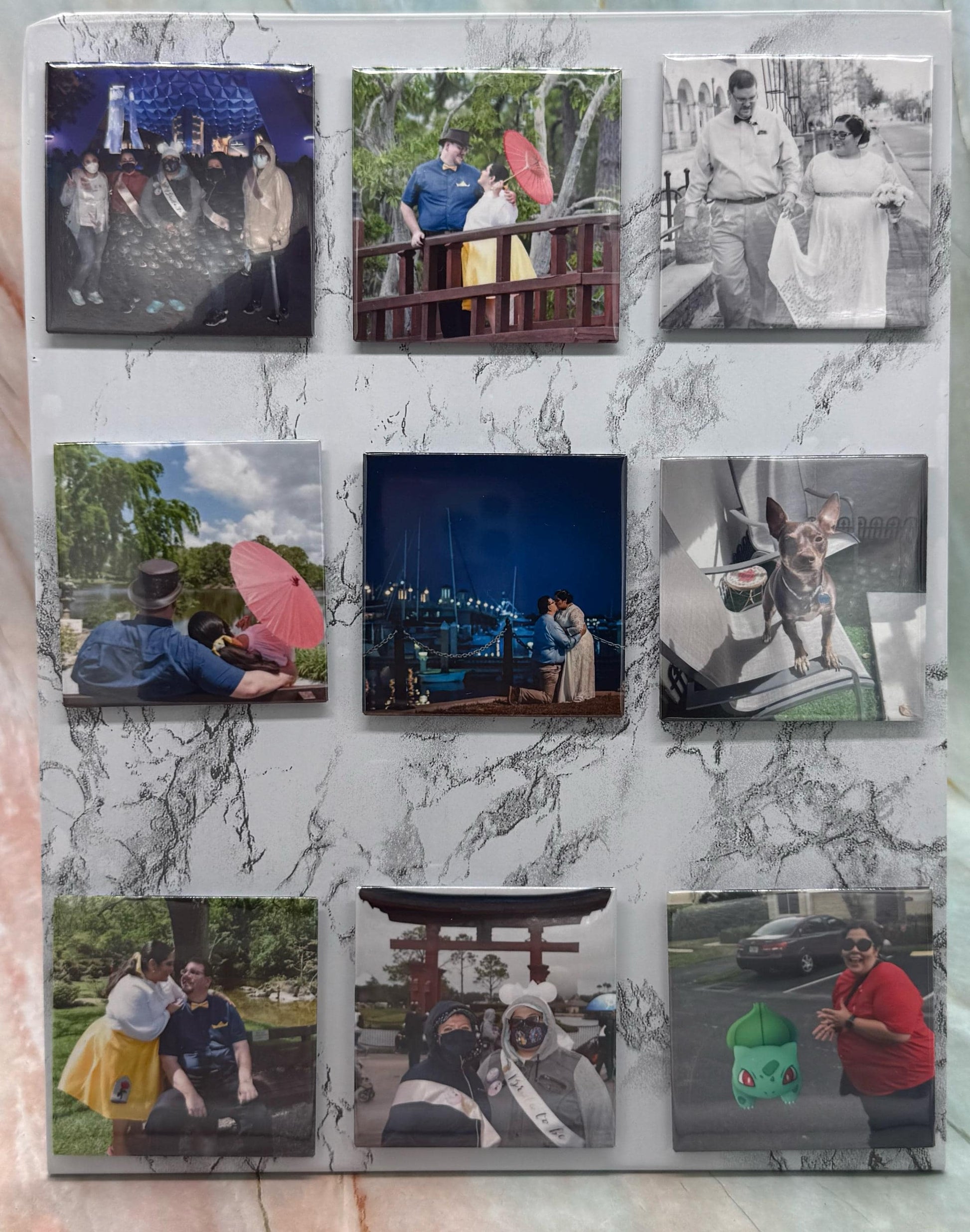 Personalized Photo Magnet Custom Size 2.5 x 2.5