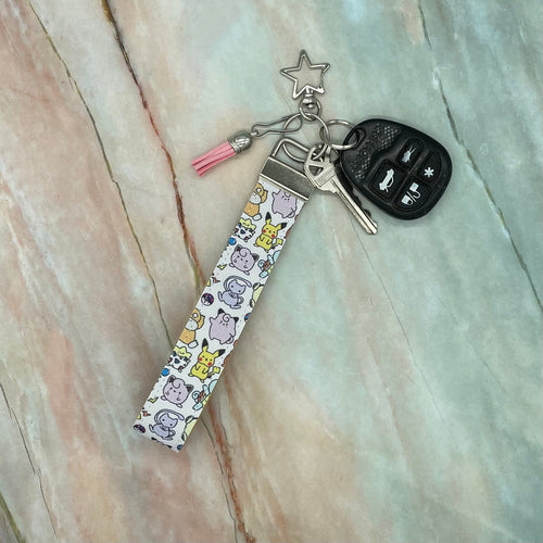 Pokémon Faux Leather Key Chain Wristlet Accessories