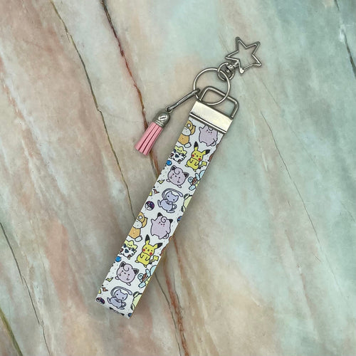 Pokémon Faux Leather Key Chain Wristlet Accessories